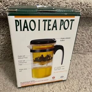 NWT Piao I Tea Pot Pint (Made in Taiwan Multi Teapot)
